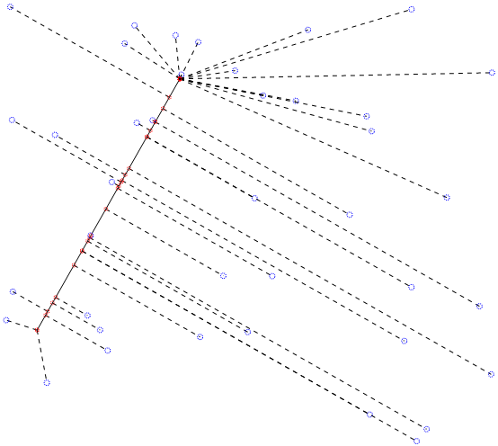 C++ Wykobi Computational Geometry Library Closest Point On Segment From External Points - Copyright Arash Partow